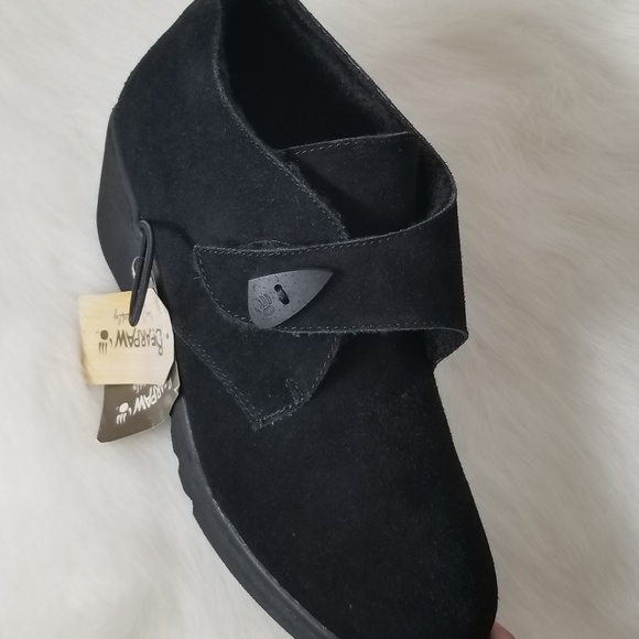 Bear Paw Booties Wedge Ellie Ankle Boot Sz 11 - Picture 4 of 6